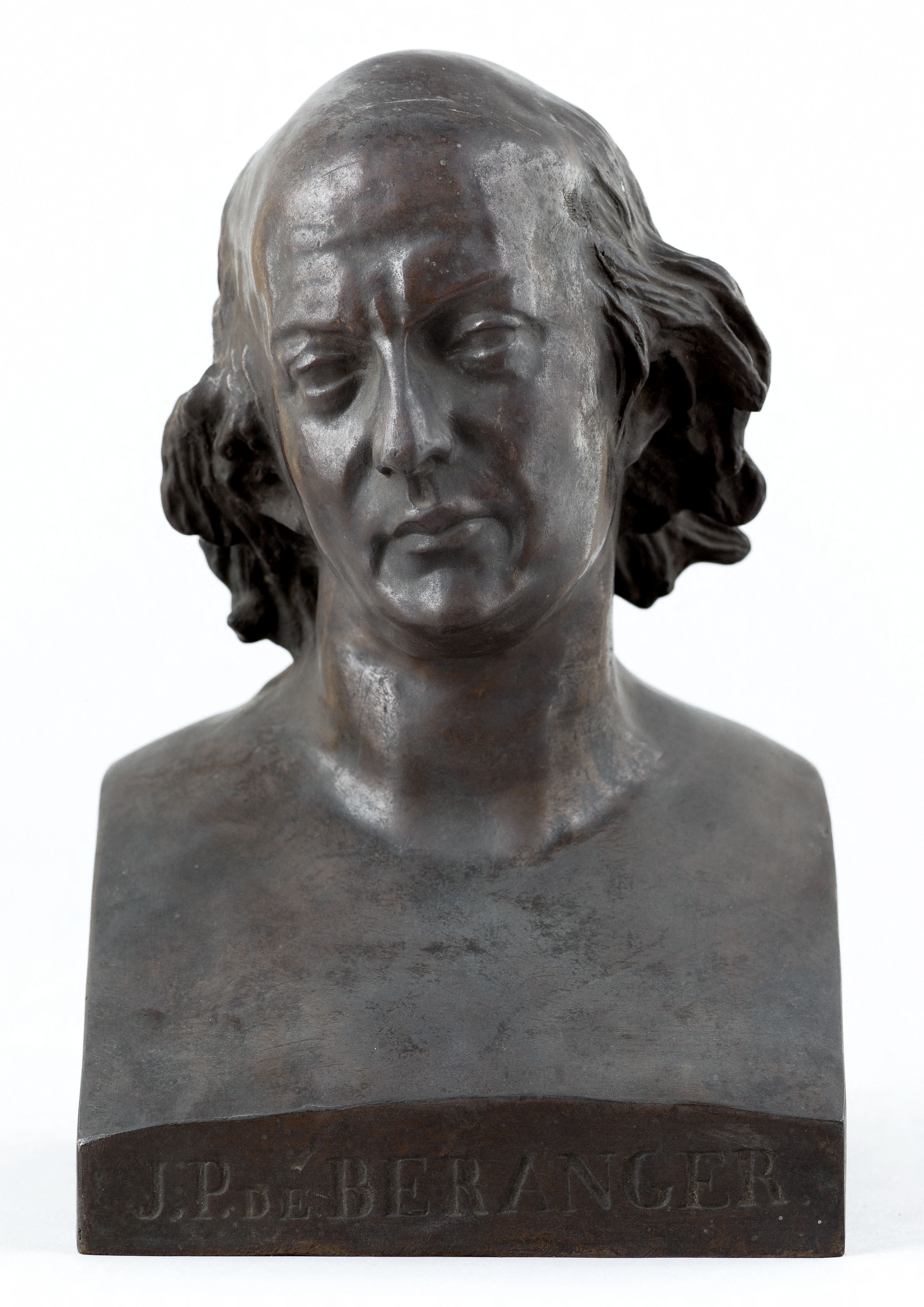 David d'Angers, Portrait de Pierre Jean de Béranger (1780-1857), chansonnier