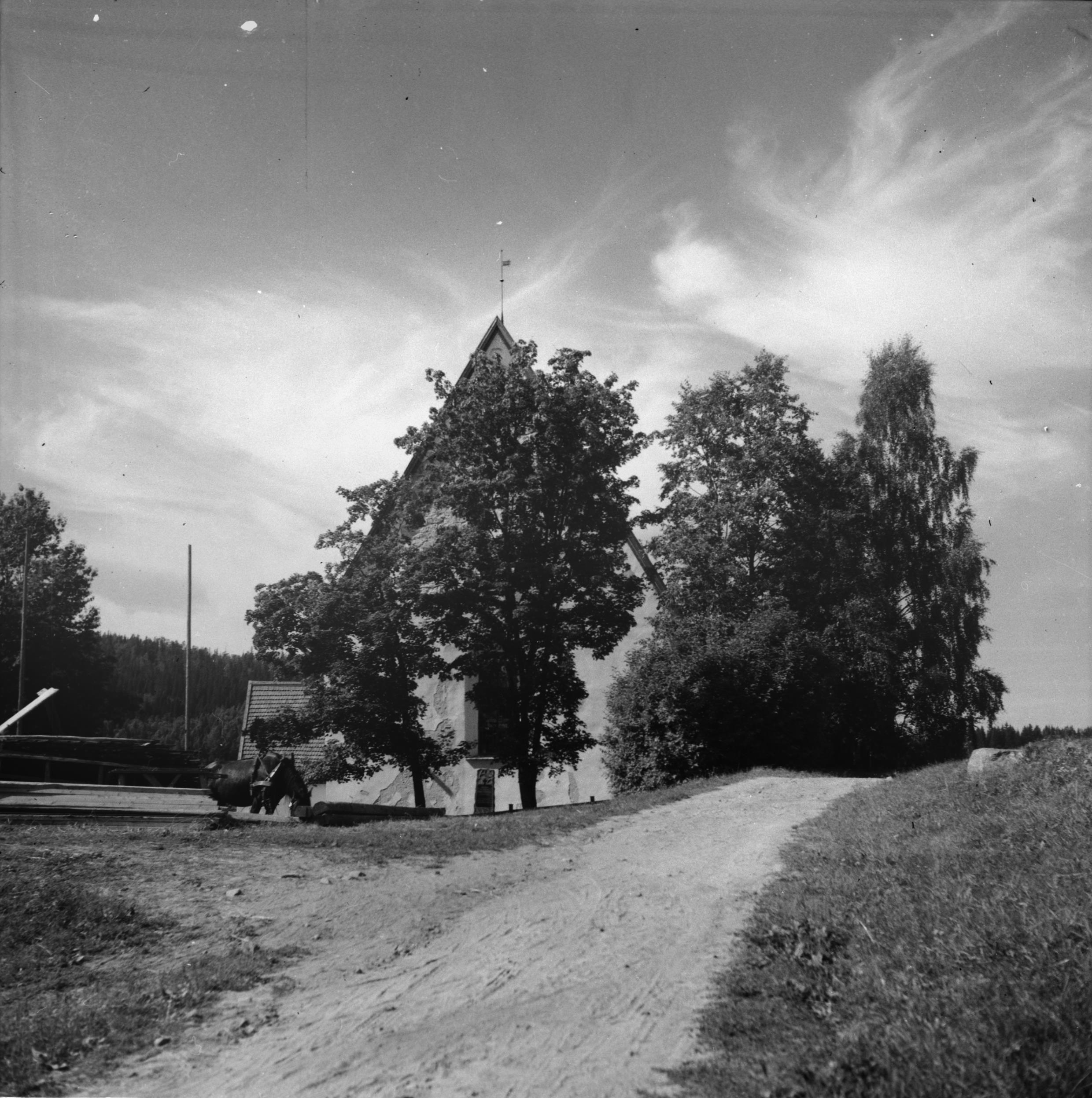Iwar Anderson, Vibyggerå gamla kyrka