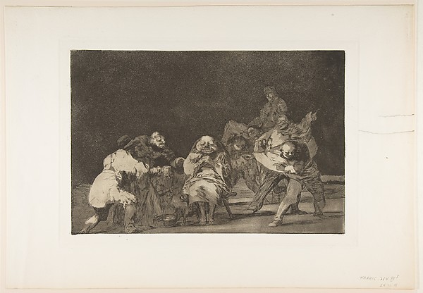 Goya (Francisco de Goya y Lucientes), Loyalty, from "The Disparates" (Follies / Irrationalities)