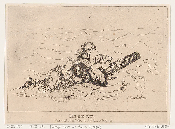Thomas Rowlandson, Misery