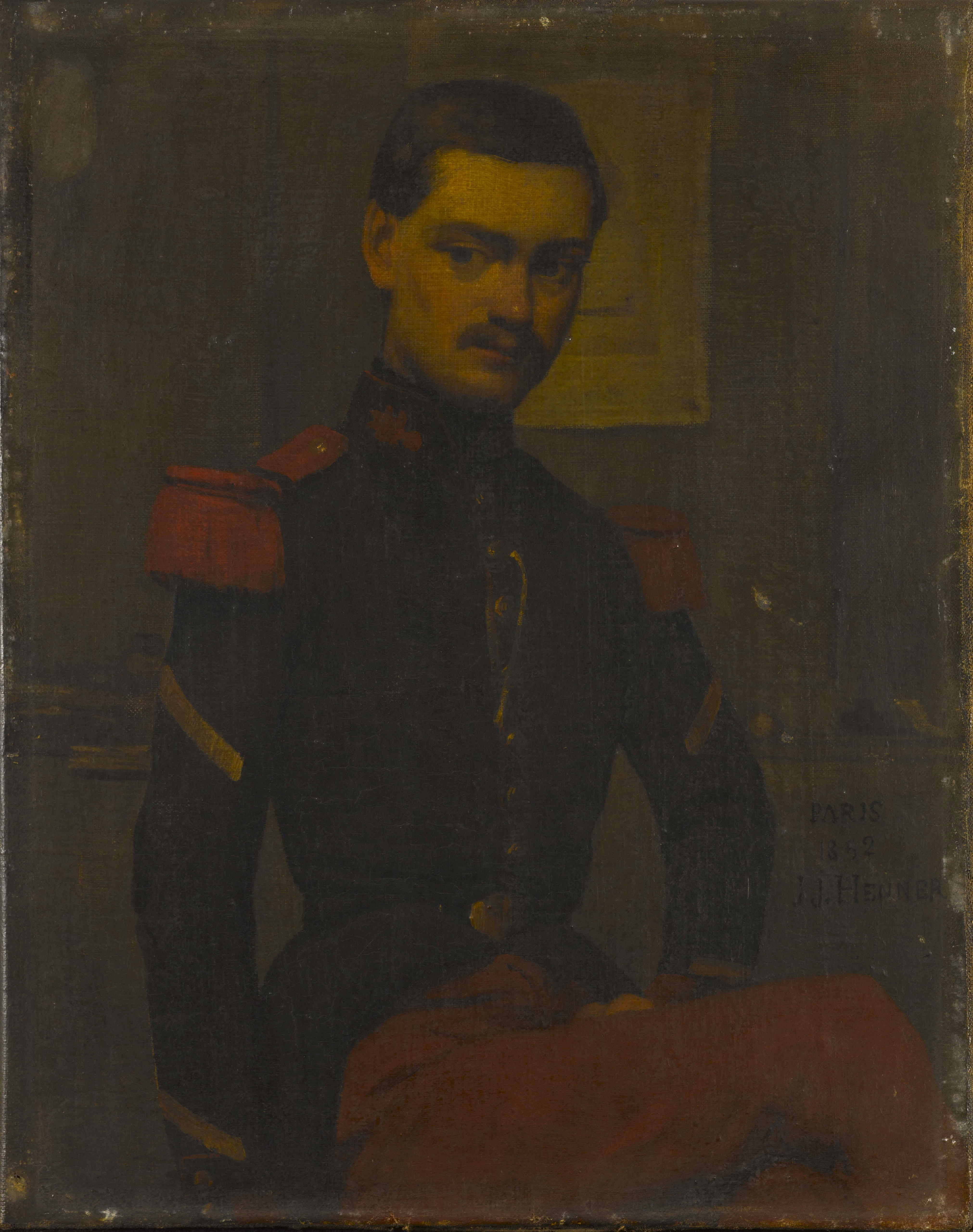 Jean-Jacques Henner, Portrait du Sergent Fourrier
