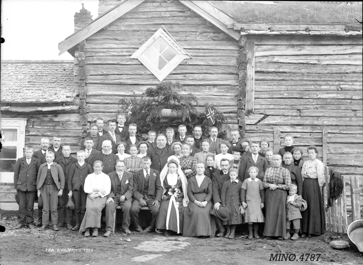 Peder J. Bredalslien, Bryllup Kvilvang 1914