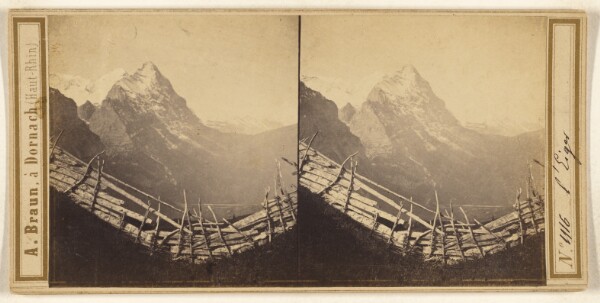 Adolphe Braun, l'Eiger