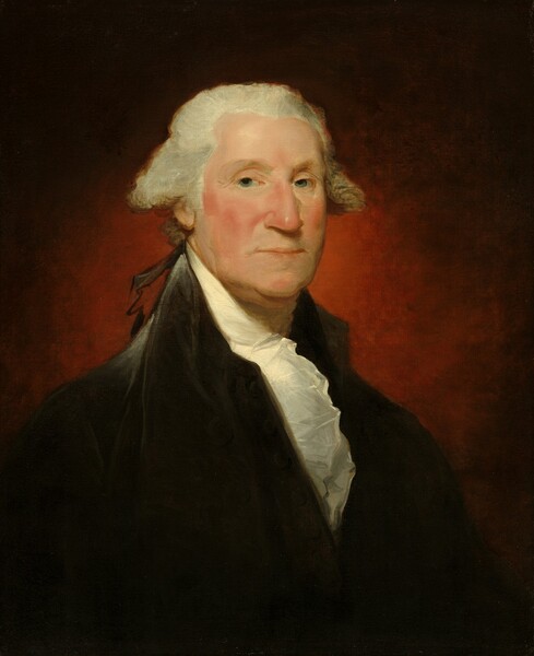 Gilbert Stuart, George Washington (Vaughan portrait)