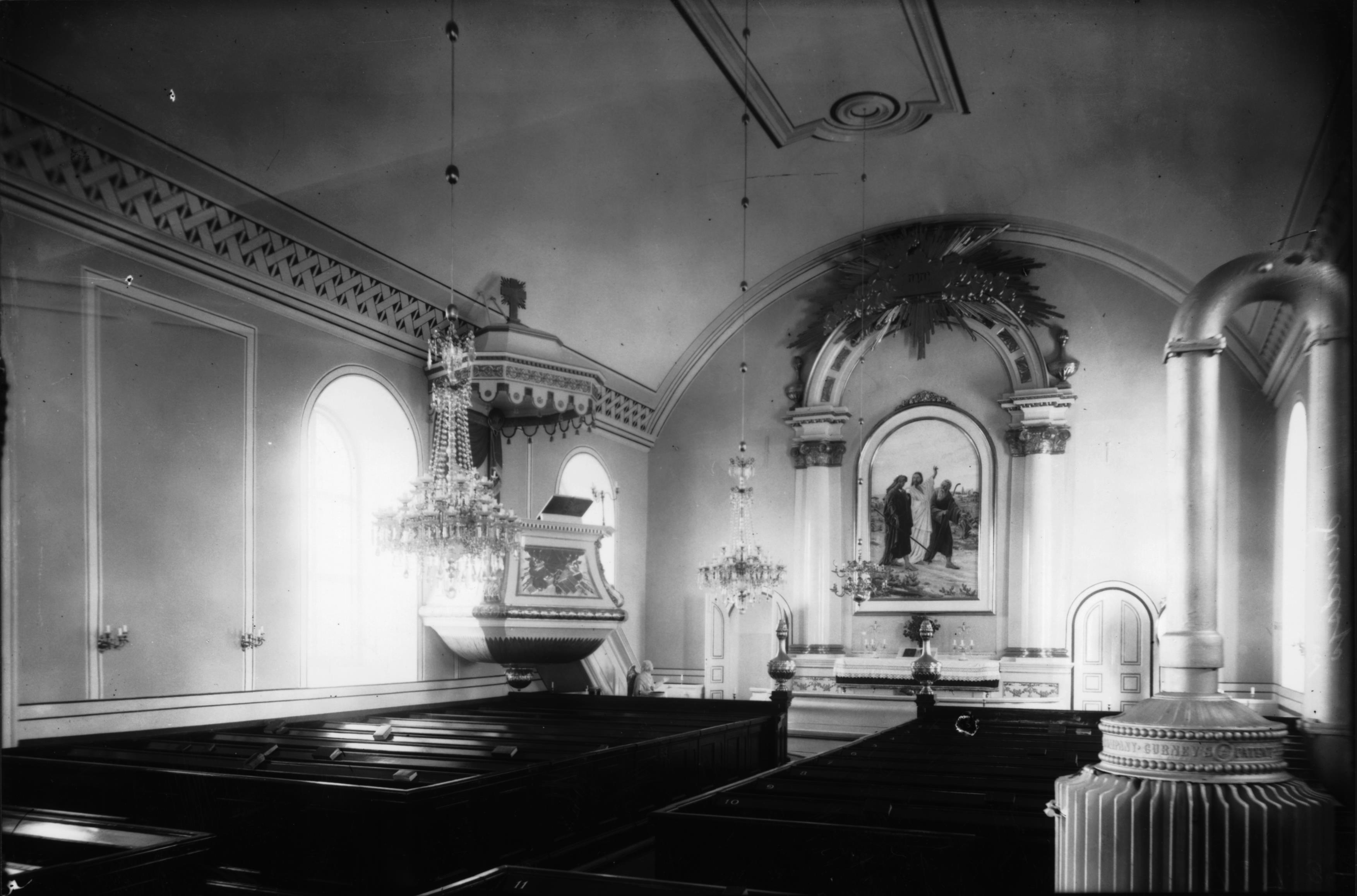 Sigurd Curman, Sundsjö kyrka