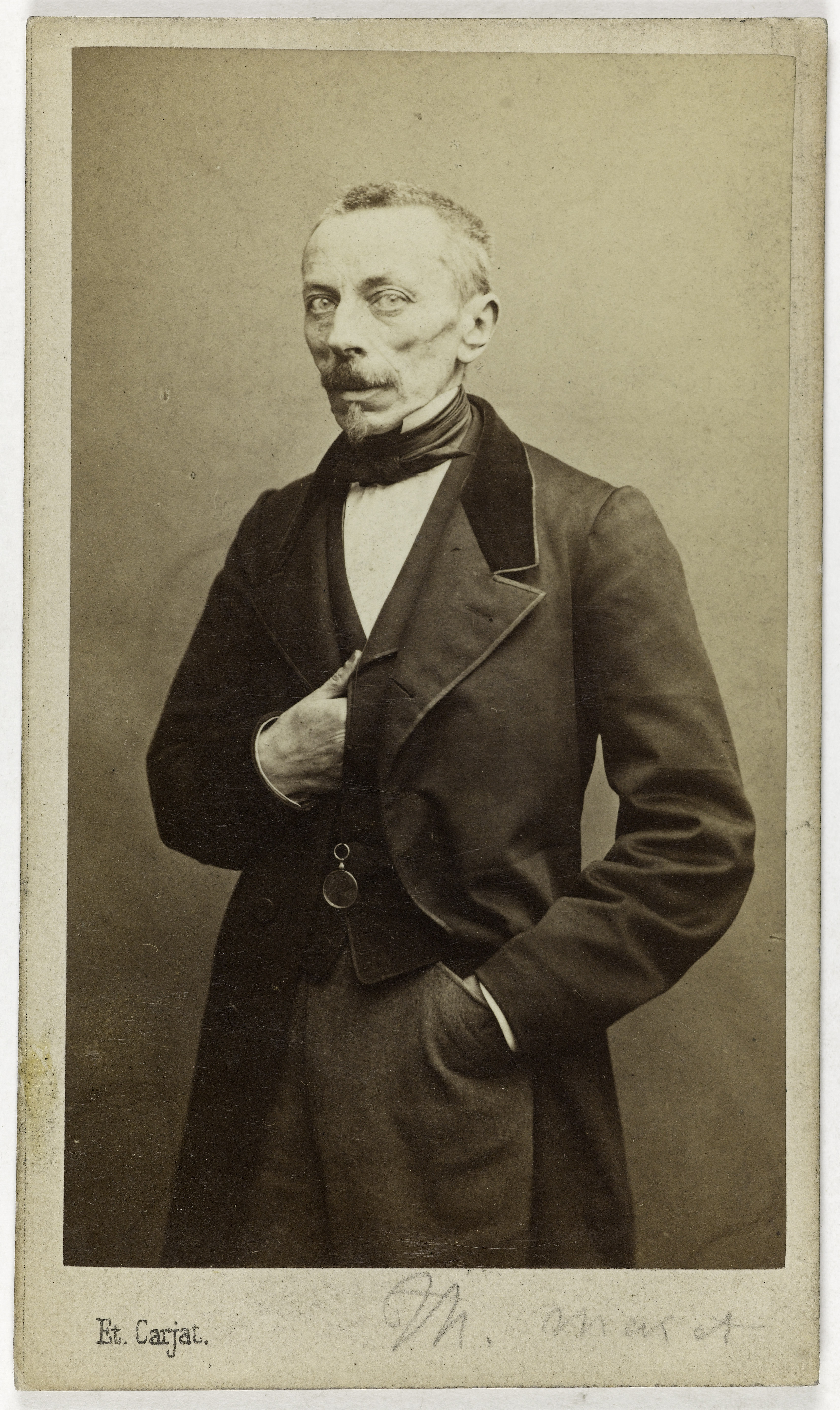 Carjat & Cie, Portrait de Théodore Muret (1808-1866), journaliste et historien.
