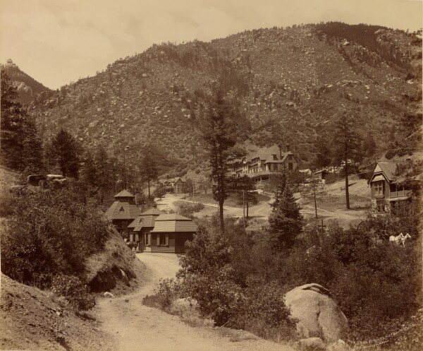 William Henry Jackson, Iron Springs Hotel, Manitou