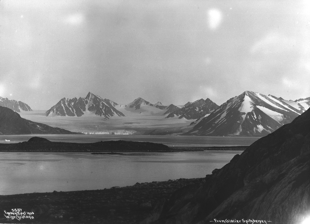 Anders Beer Wilse, Prot: Spitsbergen - Fram Glacier 1906
