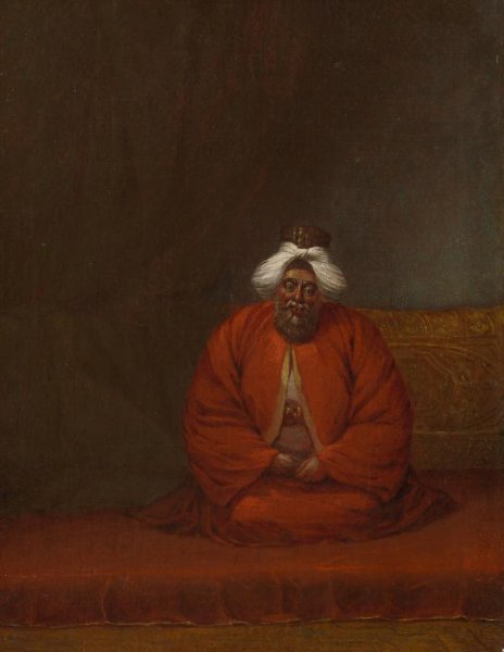 Jean Baptiste Vanmour, De moefti, hoofd van de religieuze zaken