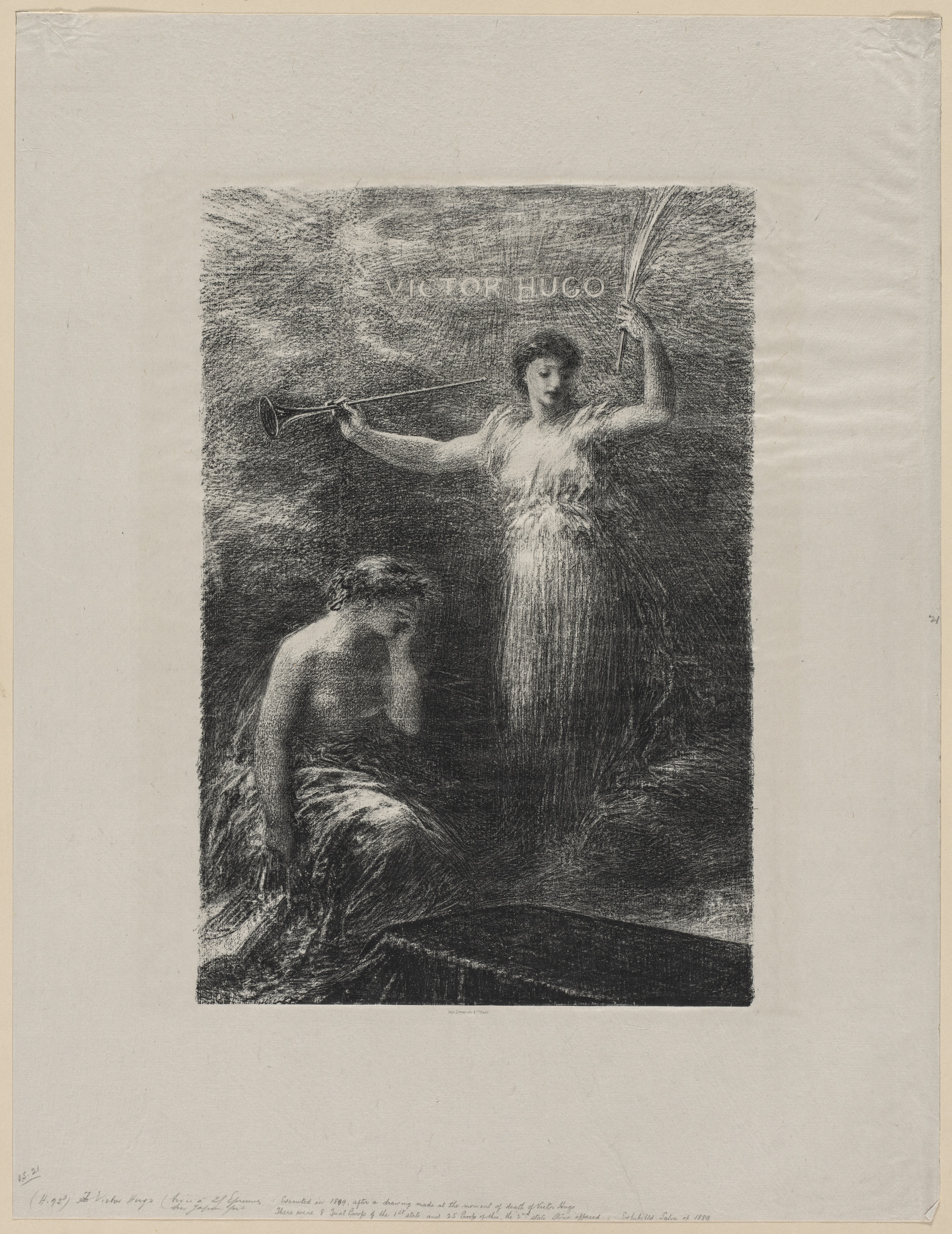 Henri Fantin-Latour, À Victor Hugo