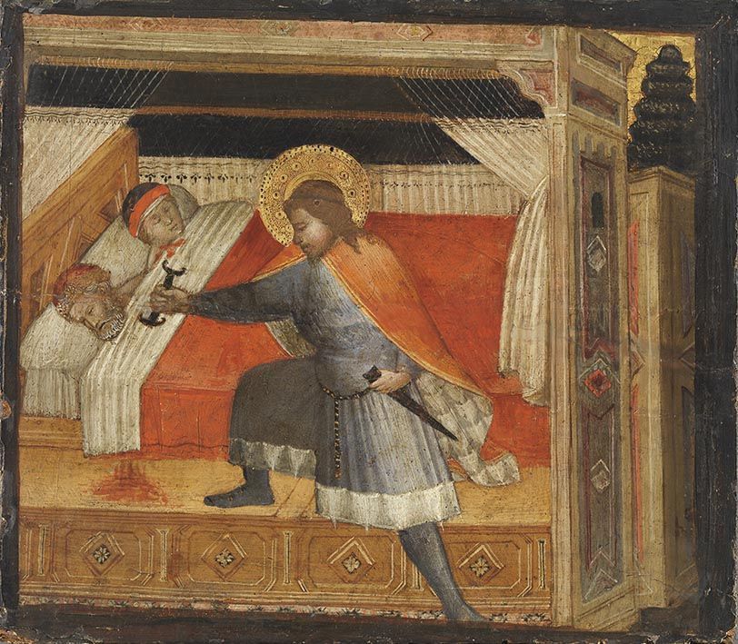 Agnolo Gaddi, Saint Julian killing his parents