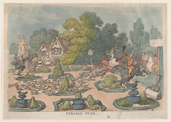 Thomas Rowlandson, Enraged Vicar