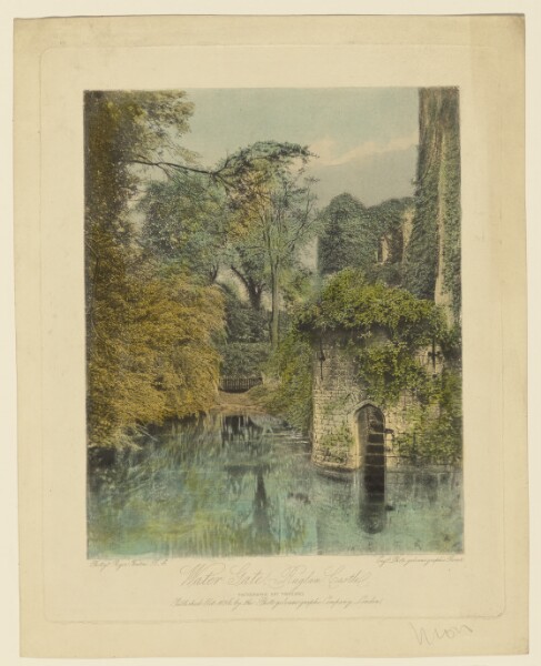 Roger Fenton, Water Gate, Raglan Castle