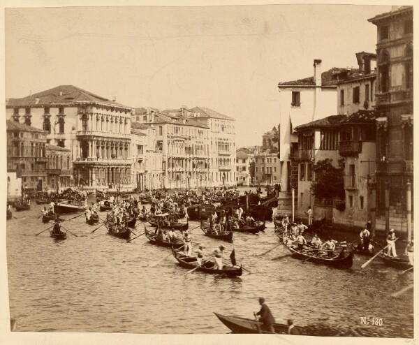 Unknown, [Regatta on the Grand Canal, Venice]