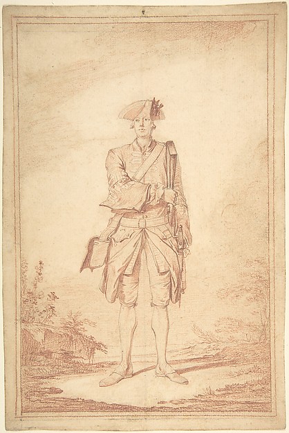 Charles Dominique Joseph Eisen, Standing Soldier: Garde Française
