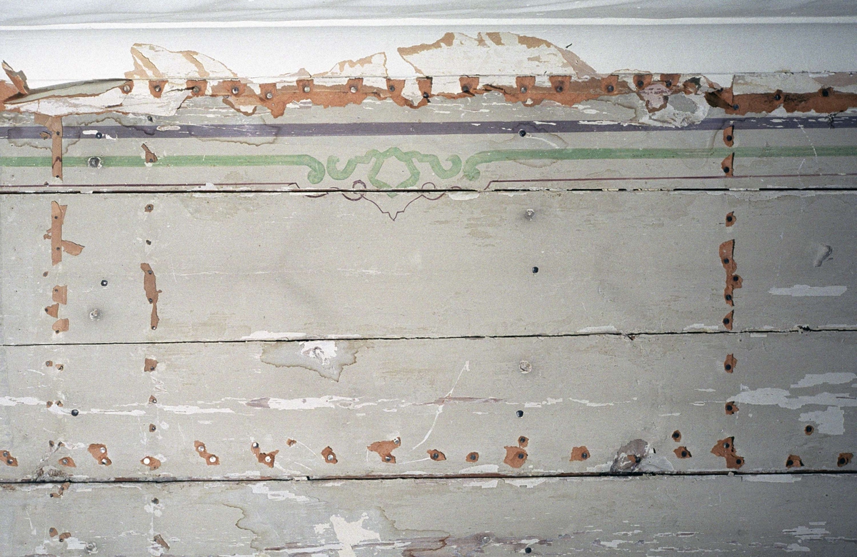 Tommy Arvidson, Flat stretches along the wall, room 321, Schylla, Kaniken district, DrottningSch8, Uppsala 1994