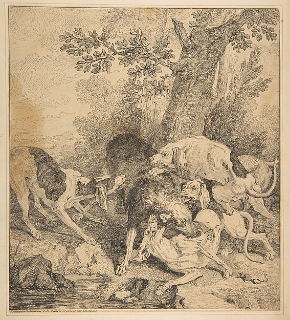 Jean-Baptiste Oudry, Wolf Hunt
