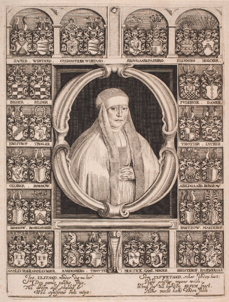 Albert Haelwegh, Ingeborg Ulfstand. Mindeblad