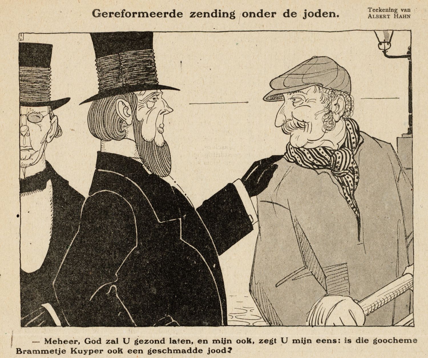 Hahn, Albert,draughtsman., Gereformeerde zending onder de joden