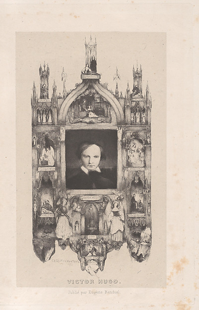 Célestin Nanteuil, Portrait of Victor Hugo