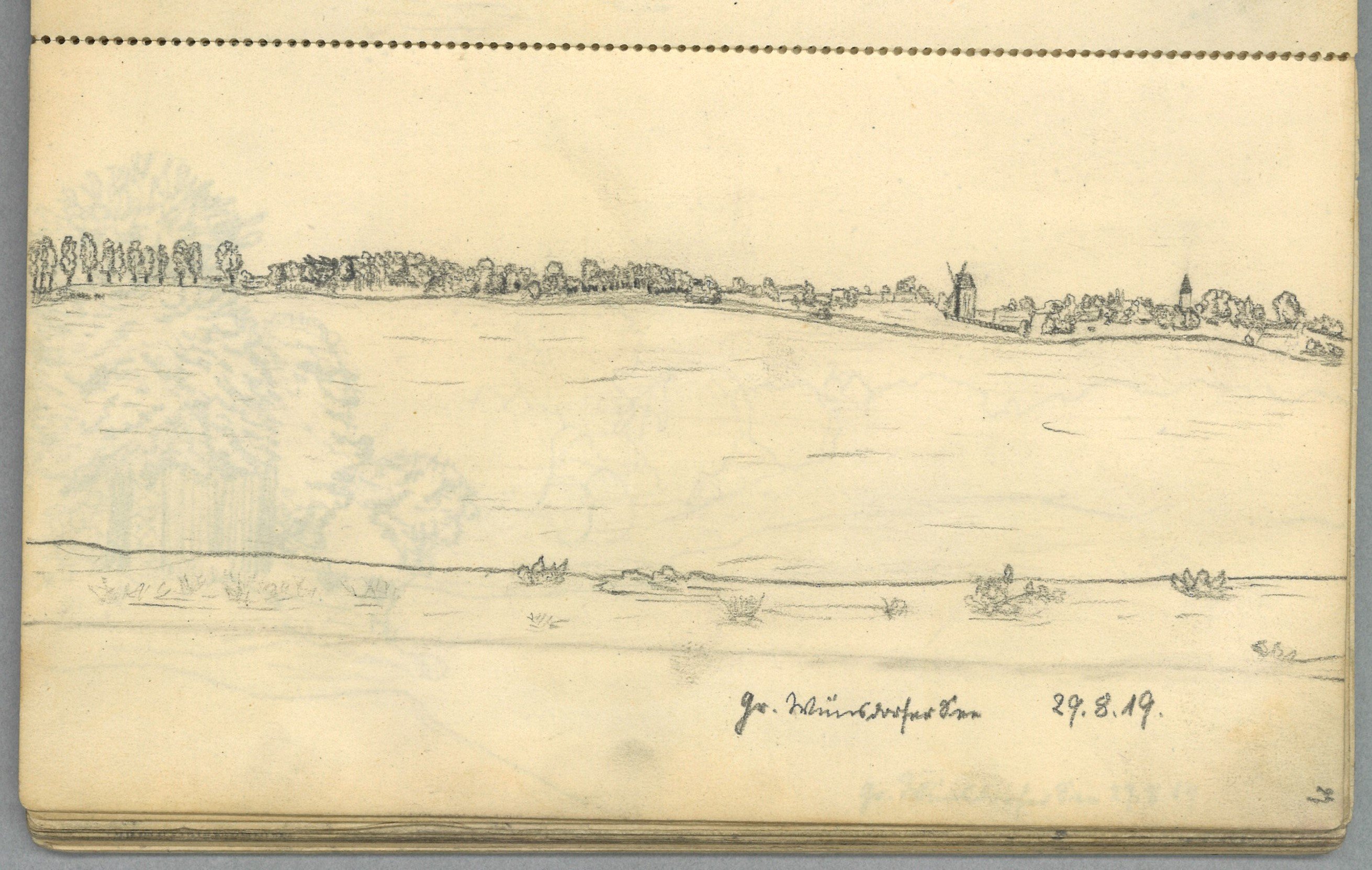 Margarete Wendel, Großer Wünsdorfer See