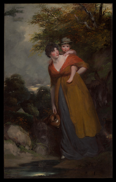 John Hoppner, Mrs. Richard Brinsley Sheridan (Hester Jane Ogle, 1775/76–1817) and Her Son (Charles Brinsley Sheridan, 1796–1843)