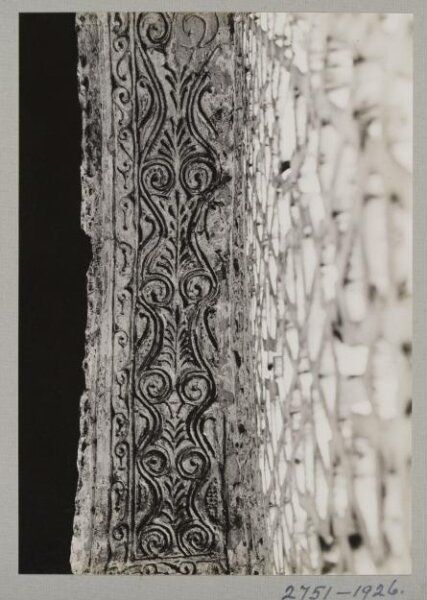 K.A.C. Creswell, Soffits of windows in the mosque of Ahmad ibn Tulun, Cairo
