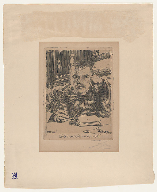 Anders Zorn, Self-Portrait