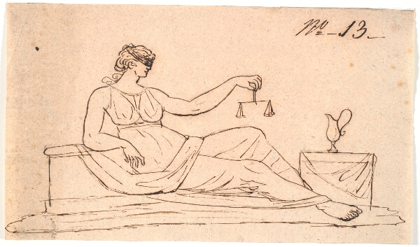 Nicolai Abildgaard, Justitia