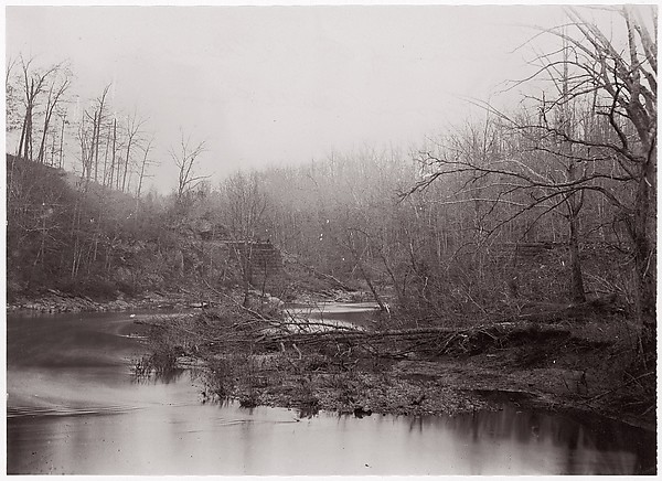 Timothy H. O'Sullivan, Bull Run. Blackburn's Ford