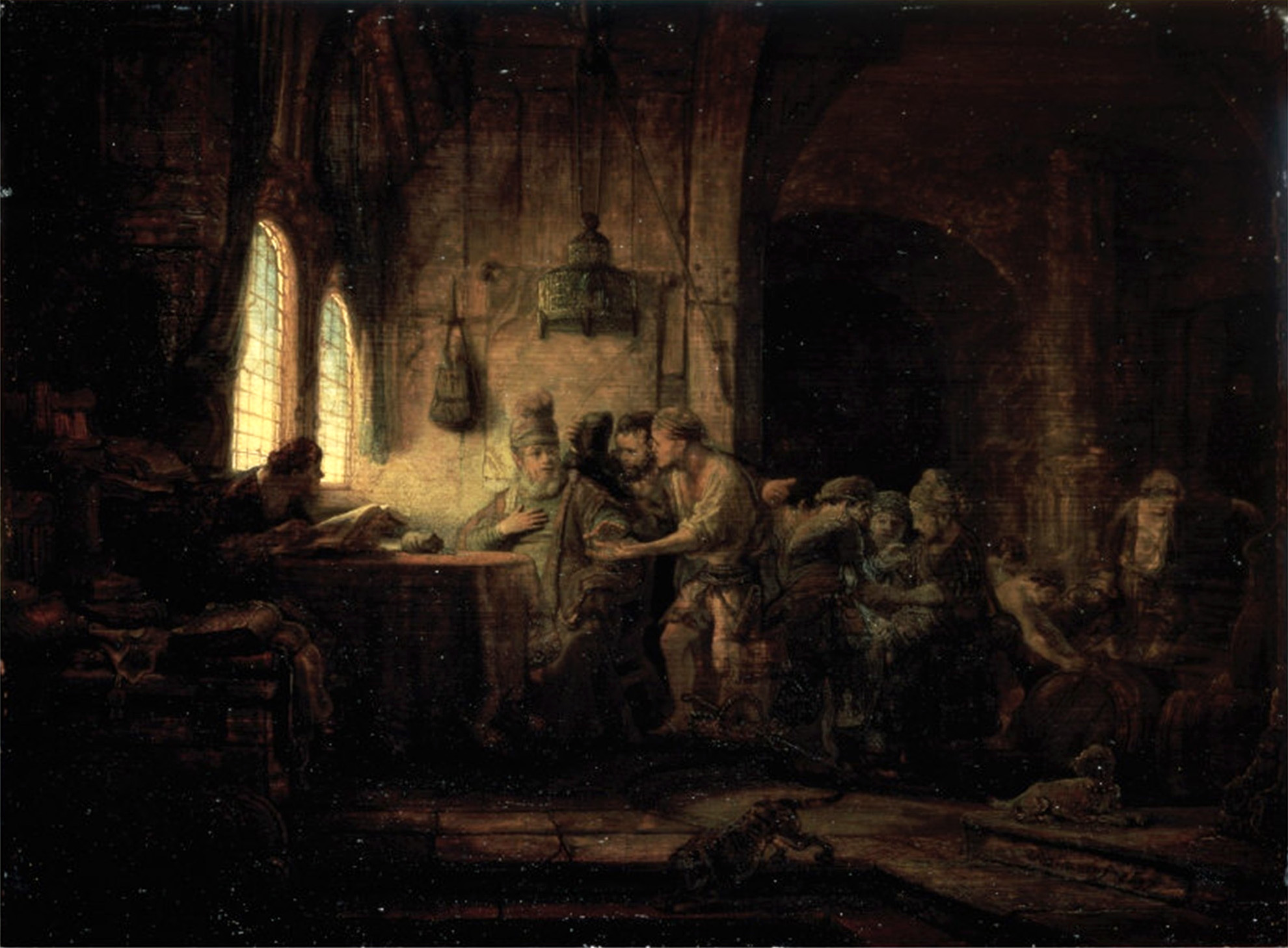 Rembrandt, Parable of the Laborers in the Vineyard