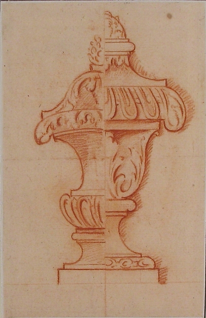 Anonymous, French, 18th century, Design for Vase