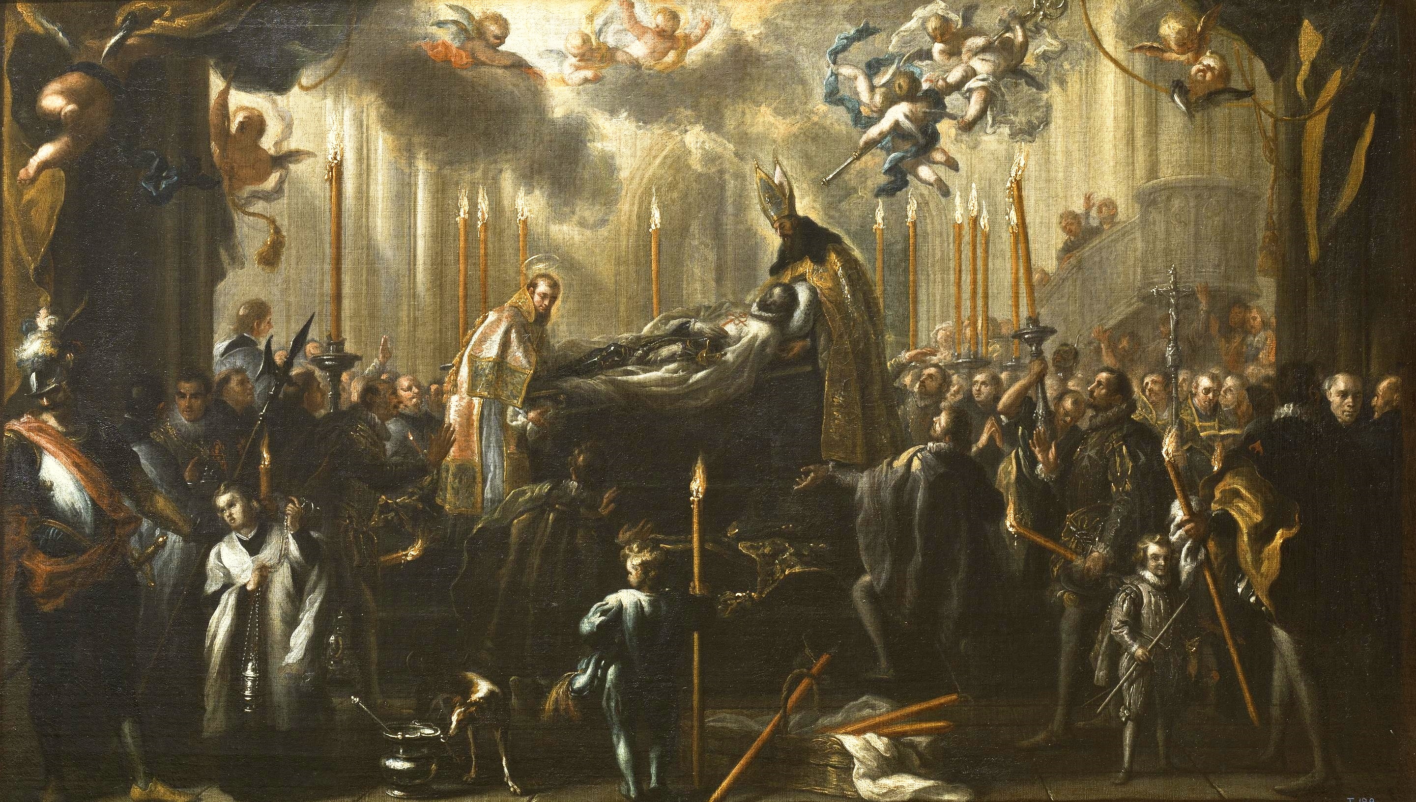 Miguel Jacinto Meléndez, The Burial of the Count of Orgaz