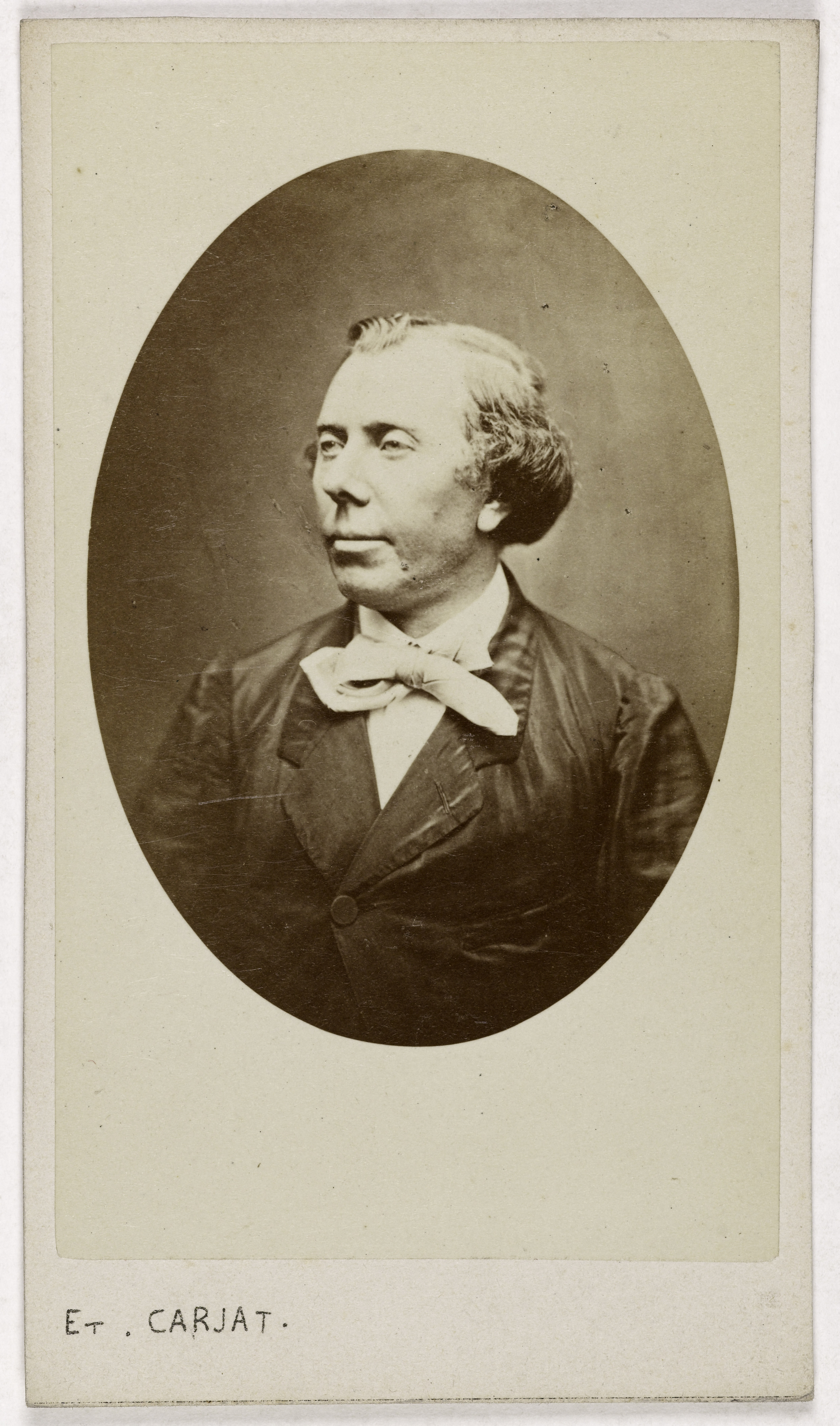 Carjat & Cie, Portrait de Sainte-Foy, (Charles-Louis Pubereaux, dit), (1817-1877), acteur et chanteur