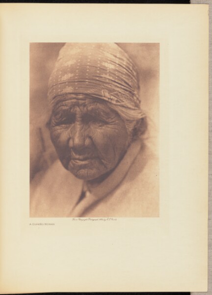 Edward S. Curtis, A Cupeño Woman