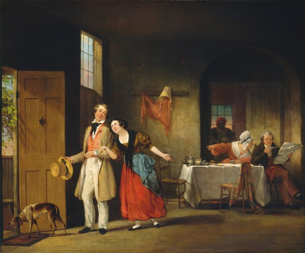 Francis William Edmonds, The Bashful Cousin