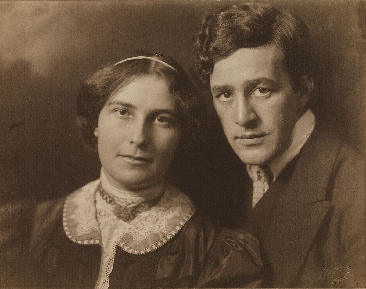 Minya Diez-Dührkoop, Dr. Emil Ludwig und Frau