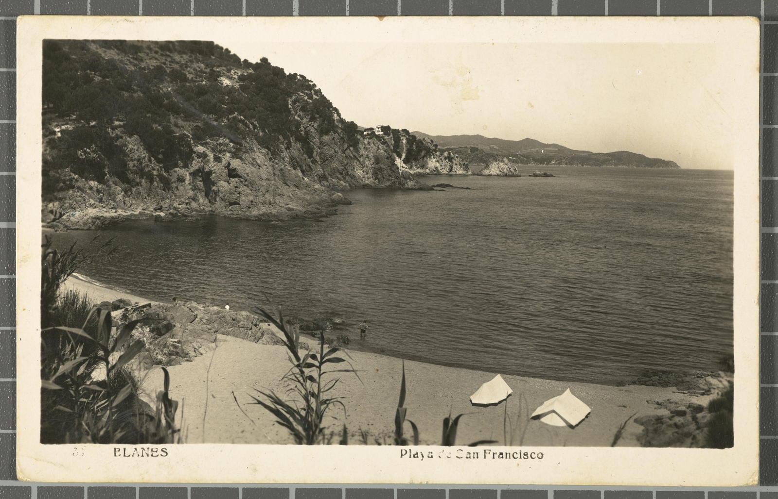 Desconegut, 38 - Blanes. Playa de San Francisco
