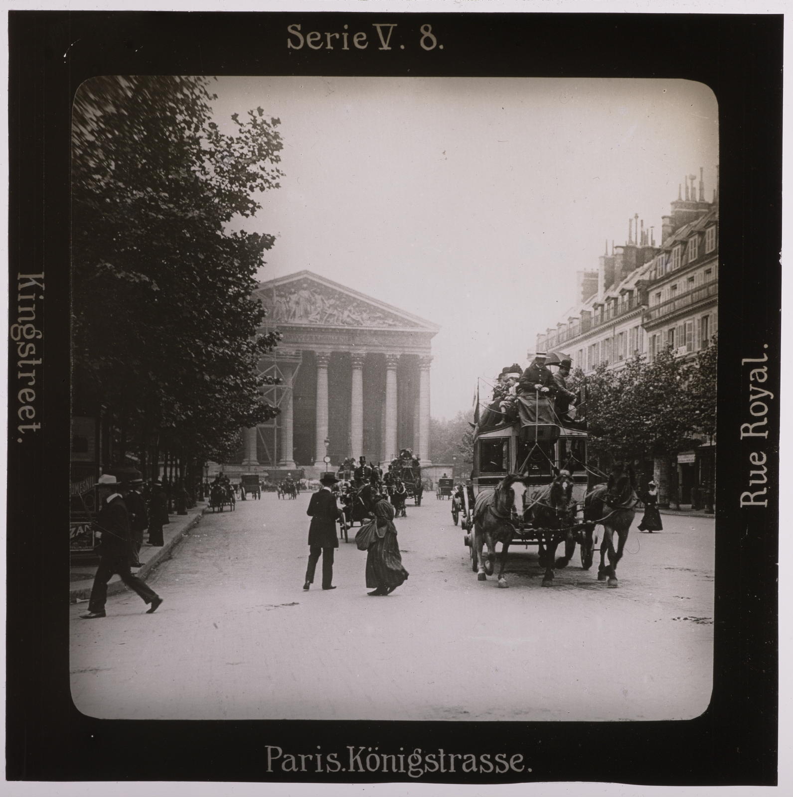 Desconegut, Paris. Königstrasse Projection für Alle