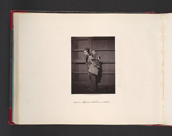 John Thomson, Costume Japanese Woman and Child