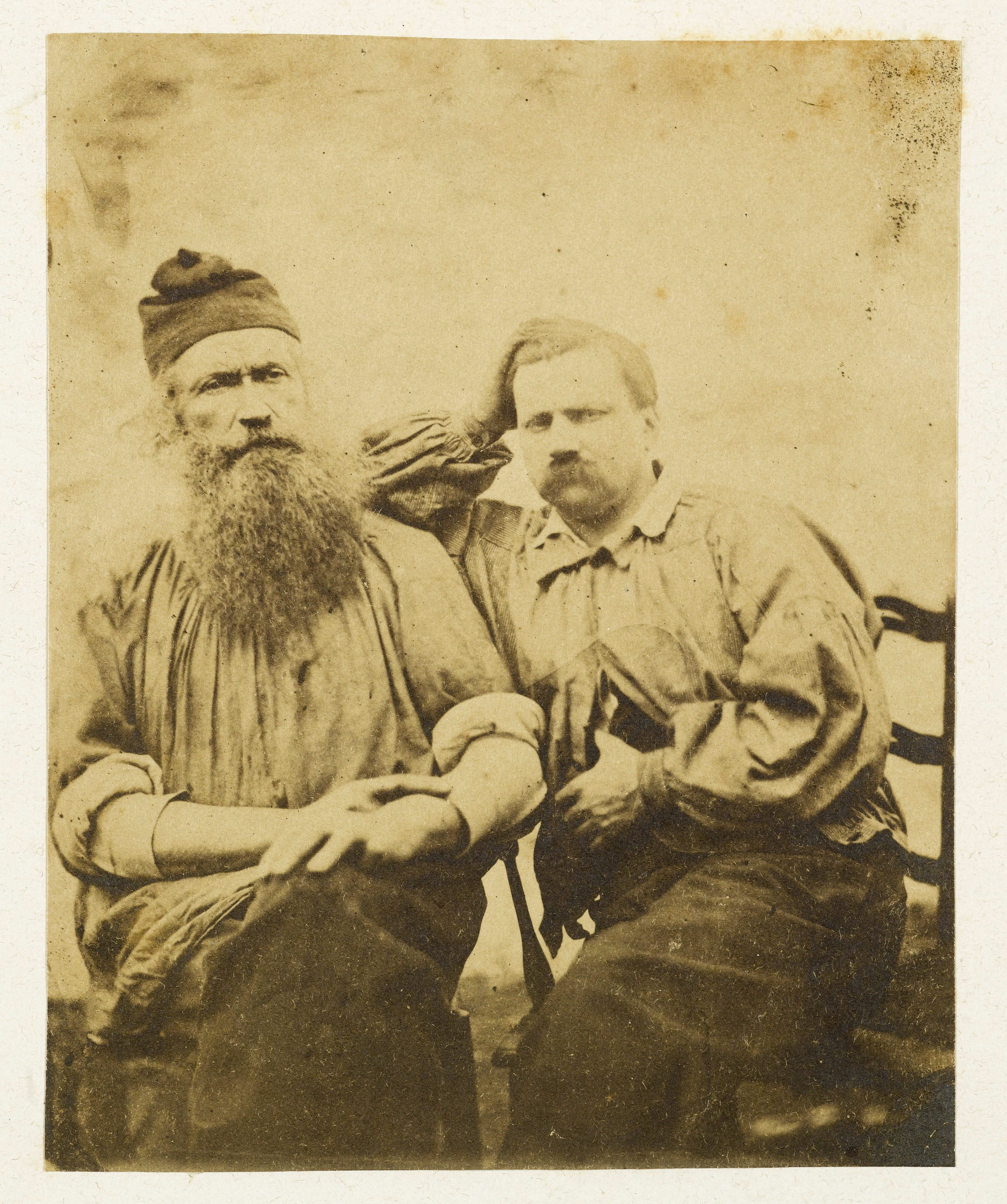 Anonyme, Album folio 44, photographie des proscrits Gornet et Vincent