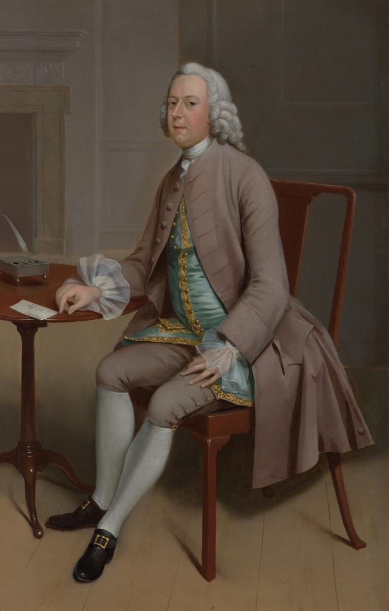 Arthur Devis, Portrait of a Man