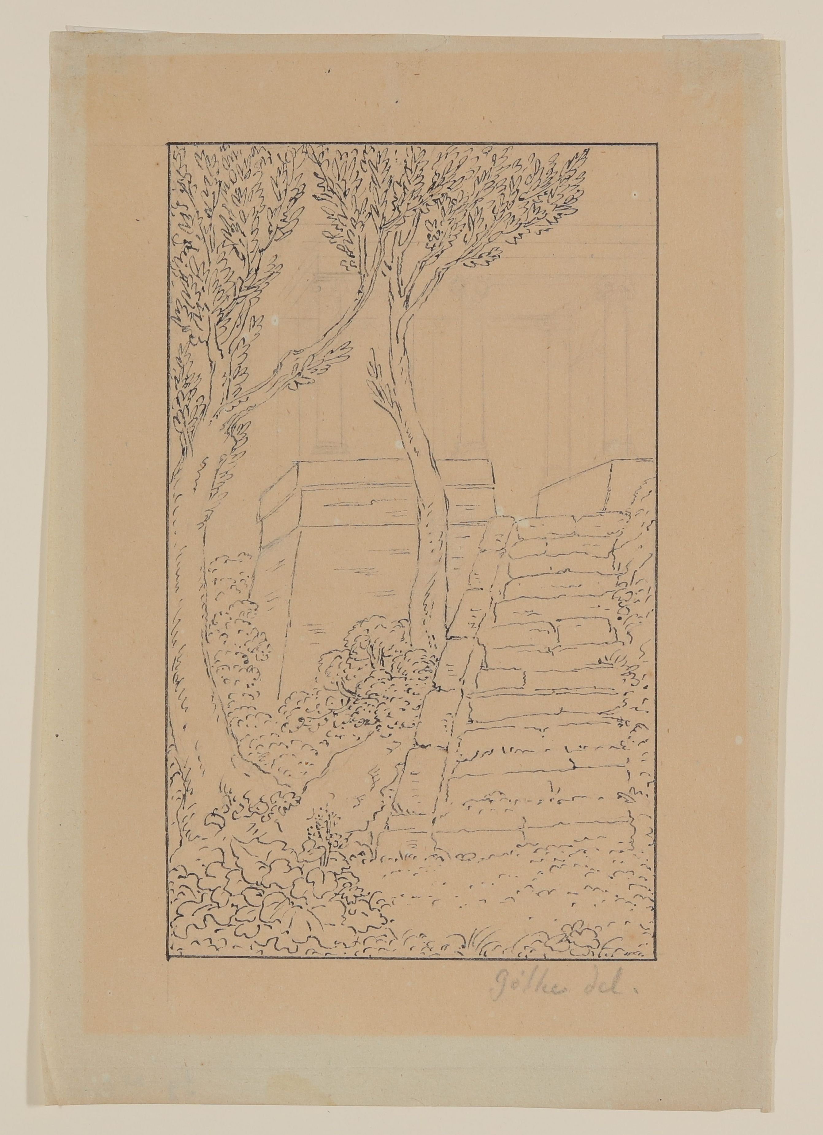 Johann Wolfgang von Goethe, Die Kapelle "Maria hinter der Harfe" in Karlsbad