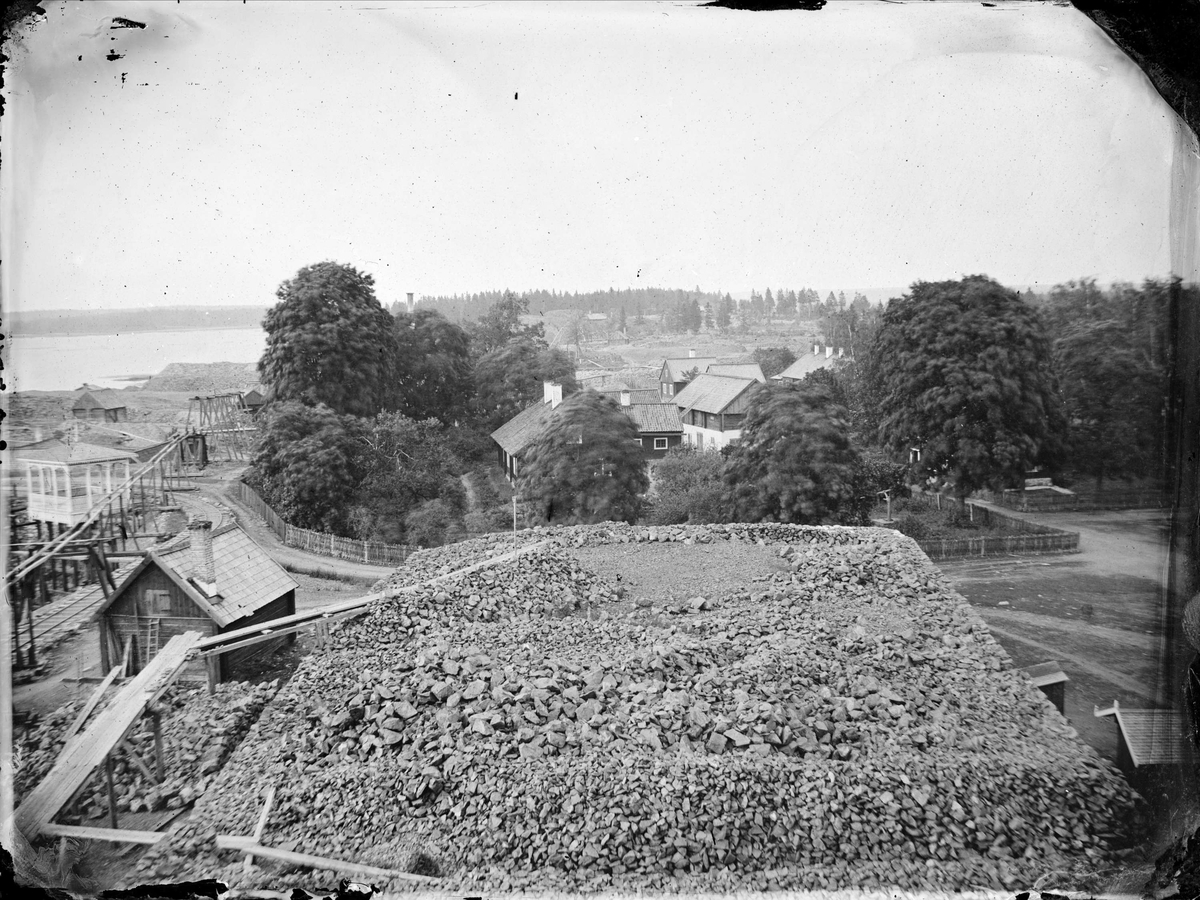 Henri Osti's Fotografiateliér, Dannemora gruvor, Dannemora socken, Uppland, sannolikt 1890-tal