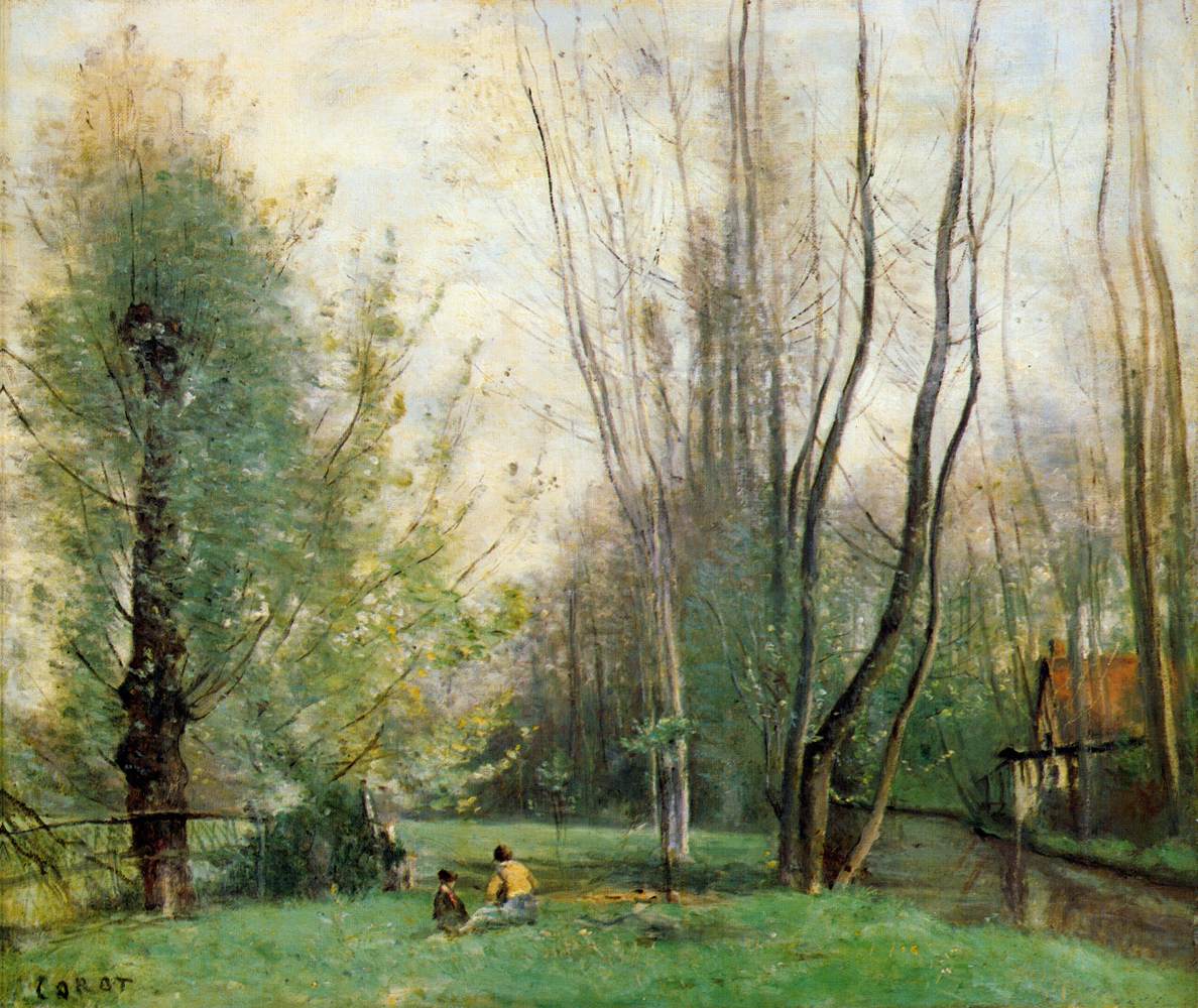 Jean-Baptiste Camille Corot, Morning near Beauvais
