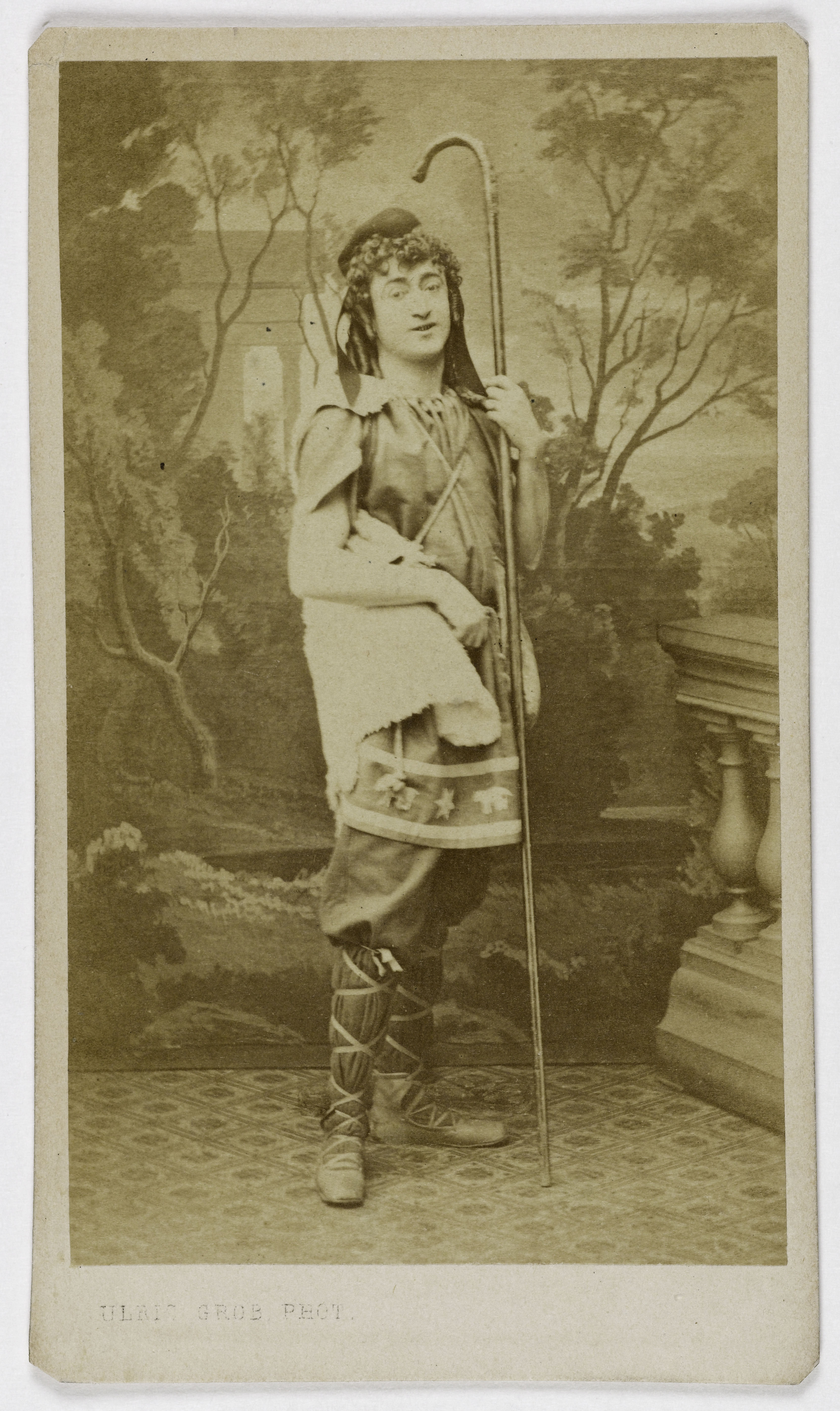 Ulric Grob, Portrait de José Dupuis (1833-1900), (acteur)