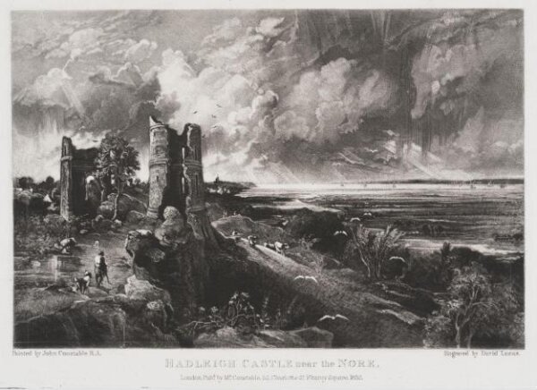 Constable, John RA, HADLEIGH CASTLE, near the NORE