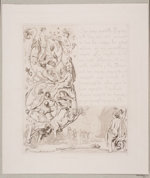 Lorenz Frølich, Illustration nr. 2 til "L`Amour et Psyché"