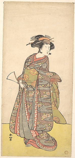 Katsukawa Shunkō, The First Nakamura Tomijuro as a Woman