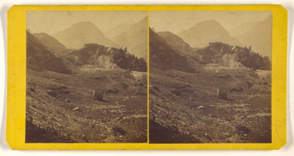 George Washington Wilson, Borrowdale, looking towards the Castle Crag.